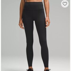 Lululemon wunder train high rise 28 inch